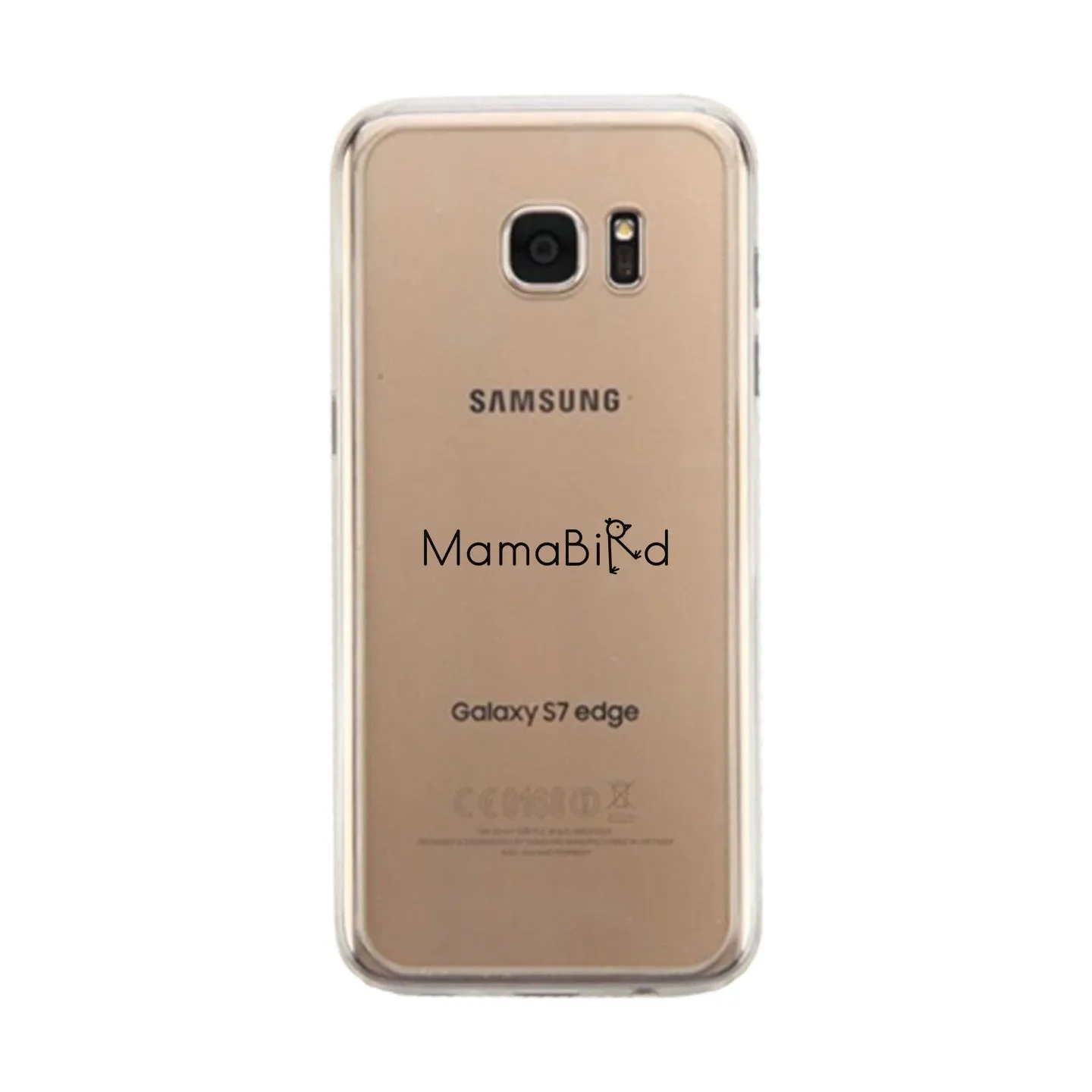 MamaBird Clear Phone Case Lovely Graphic Case Gifts For New Moms