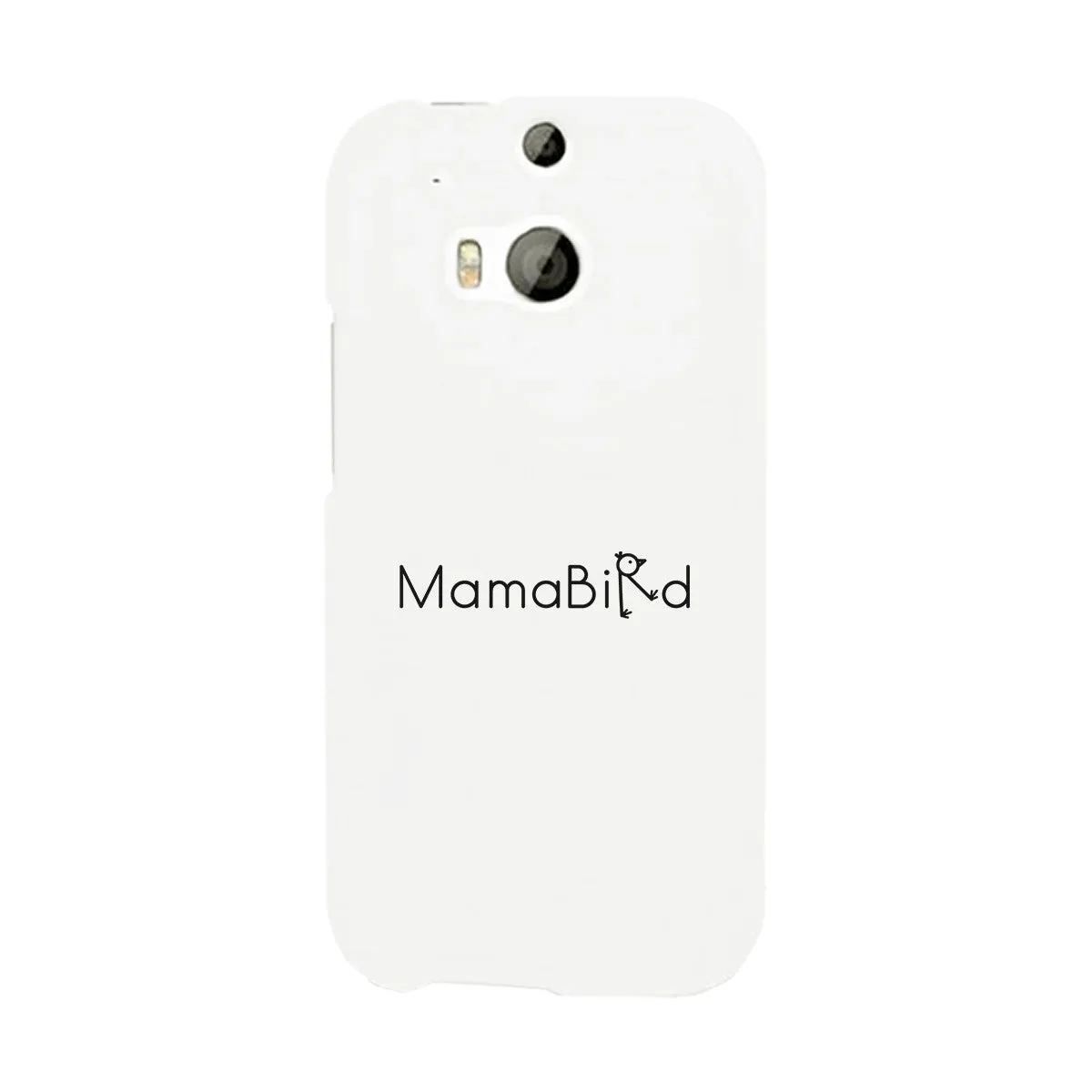 MamaBird White Phone Case Cute Design Unique Gifts For New Moms