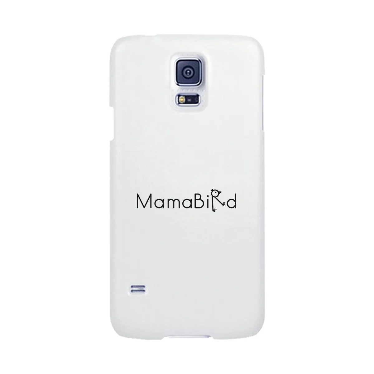 MamaBird White Phone Case Cute Design Unique Gifts For New Moms