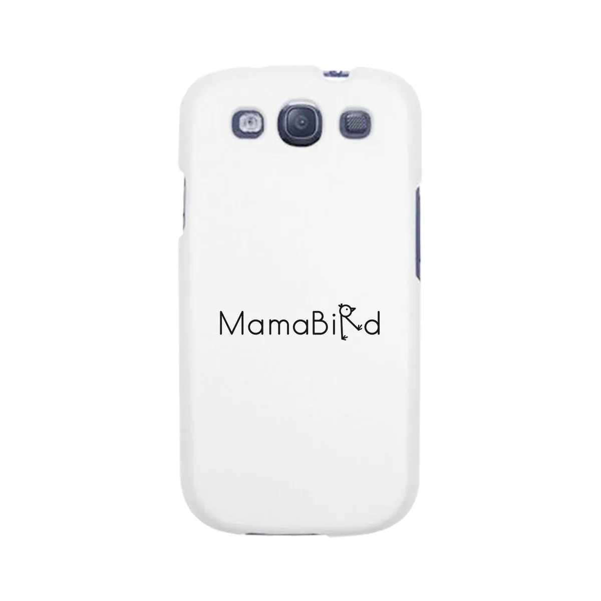 MamaBird White Phone Case Cute Design Unique Gifts For New Moms
