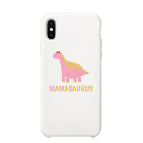 Mamasaurus Dino Phone Case Funny Mothers Day Gift For Her Unique