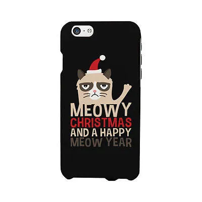 Meowy Christmas Cute Christmas Phone Case Great Gift Idea For X-mas