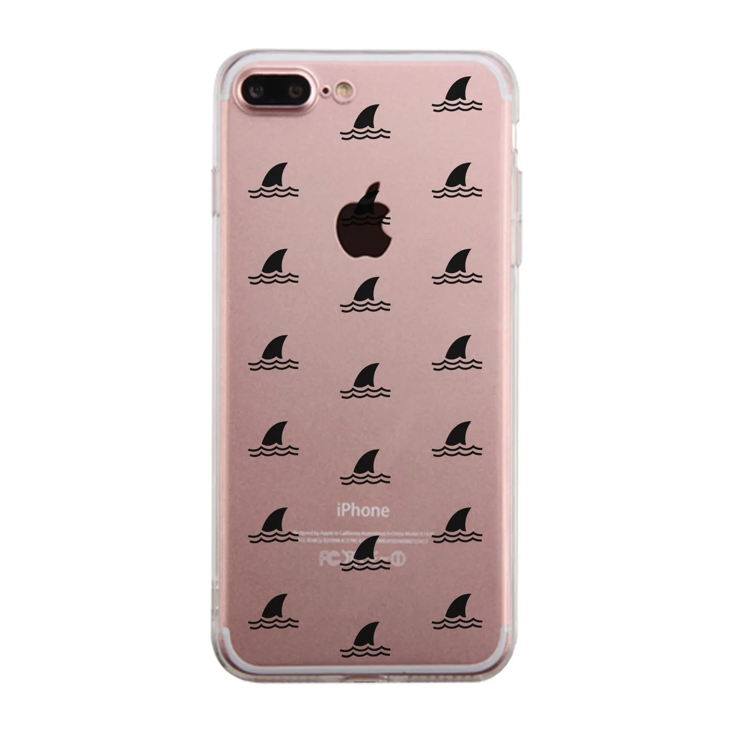 Mini Shark Clear Phone Case