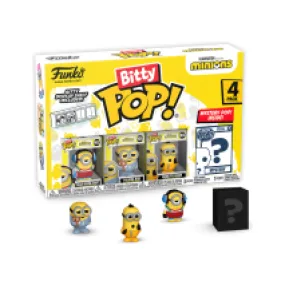 Minions - Roller Skating Stuart Bitty Pop! 4-Pack