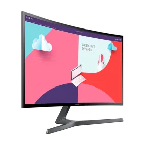 Monitor Samsung S27C368EAC, 27", 1920 x 1080, 75 Hz, VA, black
