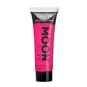 Moon Creations Glow In The Dark Face & Body Paint - Pink