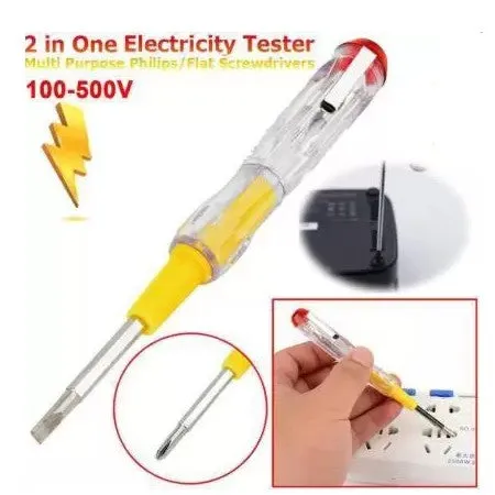Multi Toolkit Set - Cutting Plier, Wire Cum Stripper, Line Tester - HT2