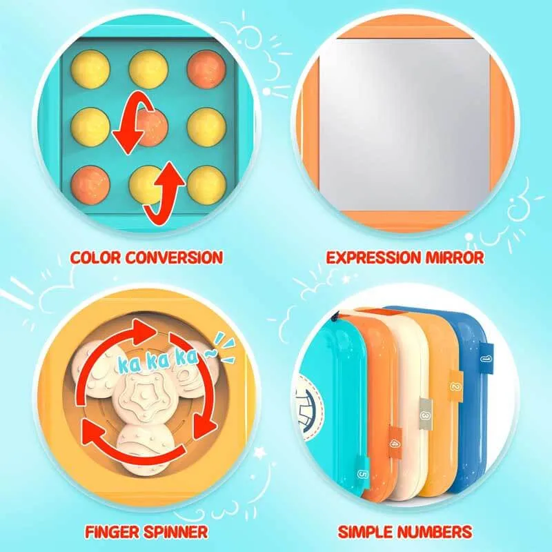 Multifunctional Montessori activity toy