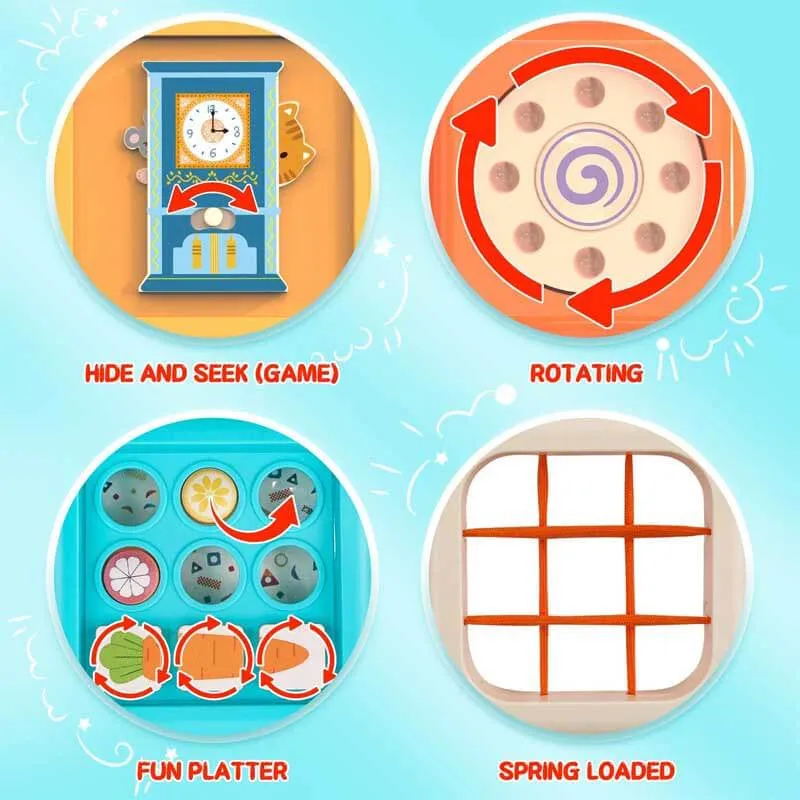 Multifunctional Montessori activity toy