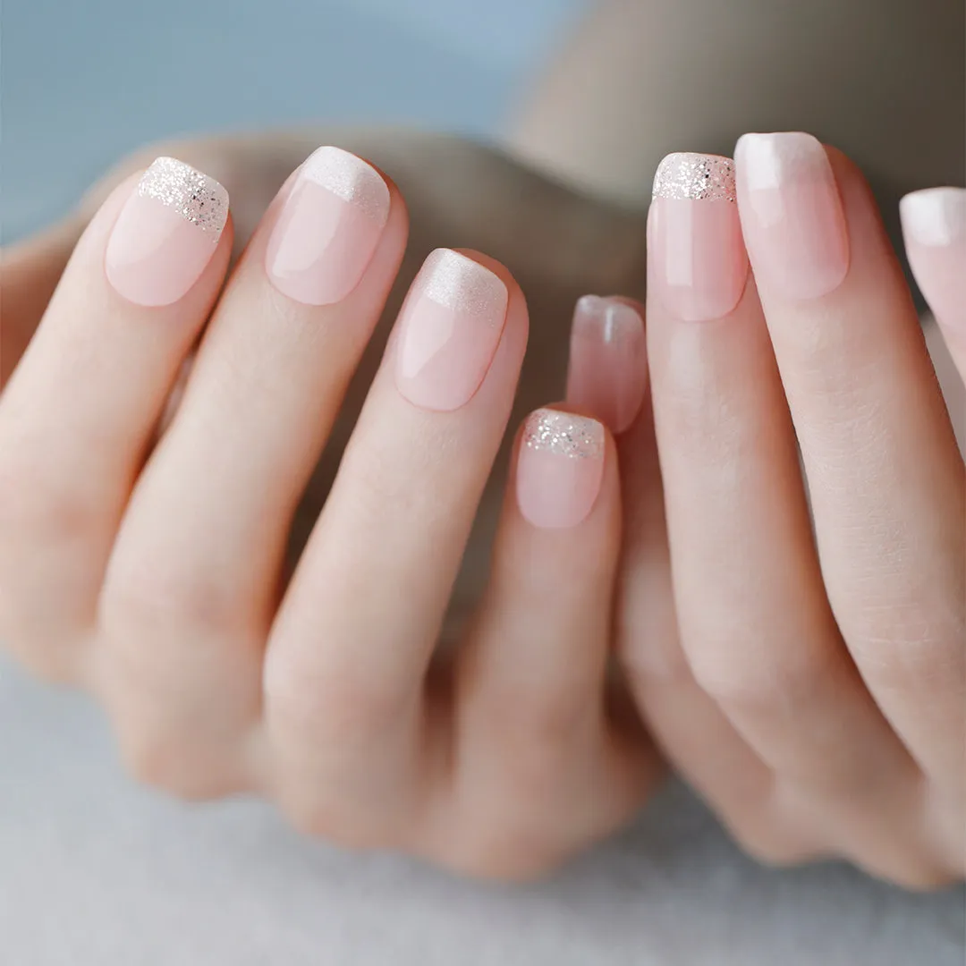 N Glow Light Manicure Semi-cured Gel Nail Strips ND-052-J