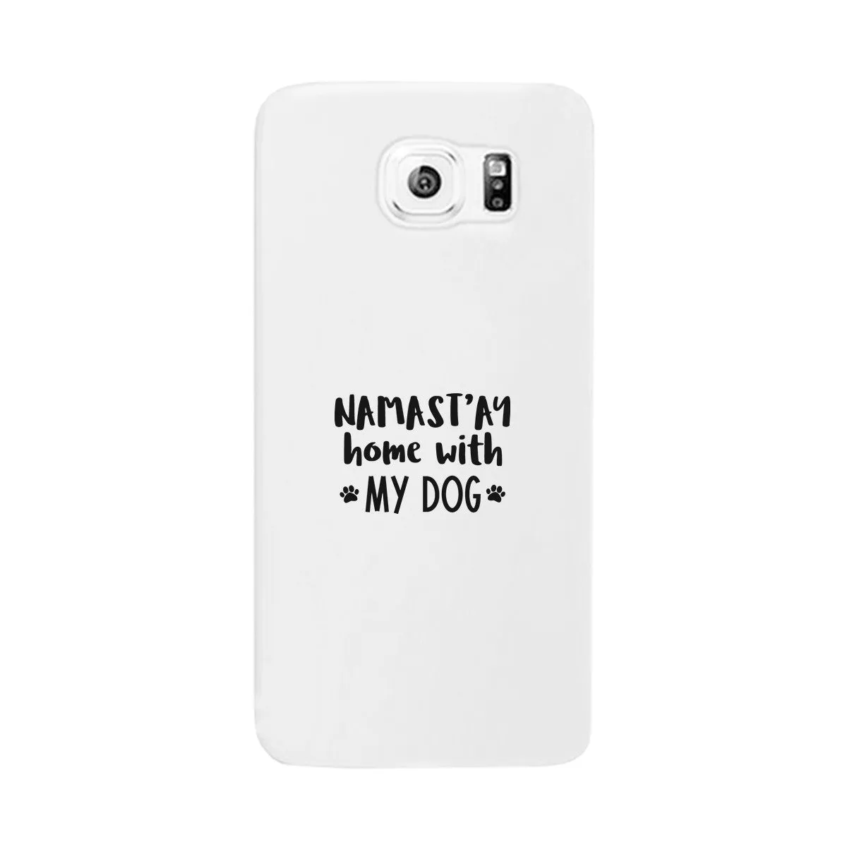 Namastay Home White Cute iPhone 5 Case Mothers Day Gift For Dog Mom