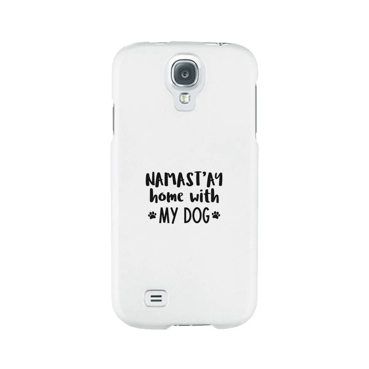 Namastay Home White Cute iPhone 5 Case Mothers Day Gift For Dog Mom