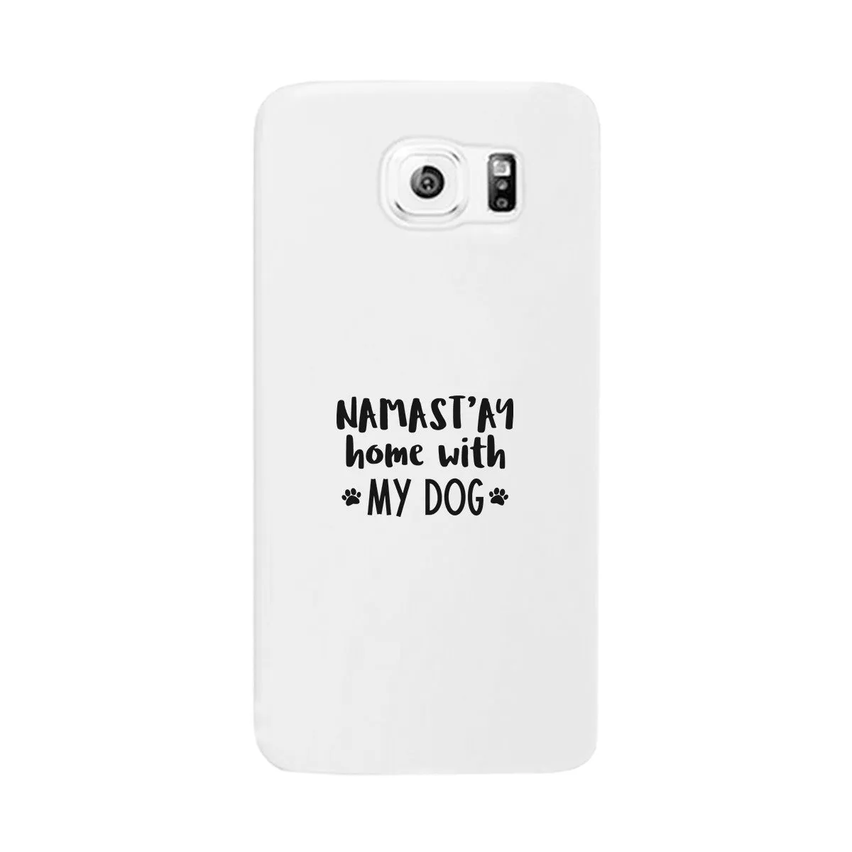 Namastay Home White Cute iPhone 5 Case Mothers Day Gift For Dog Mom