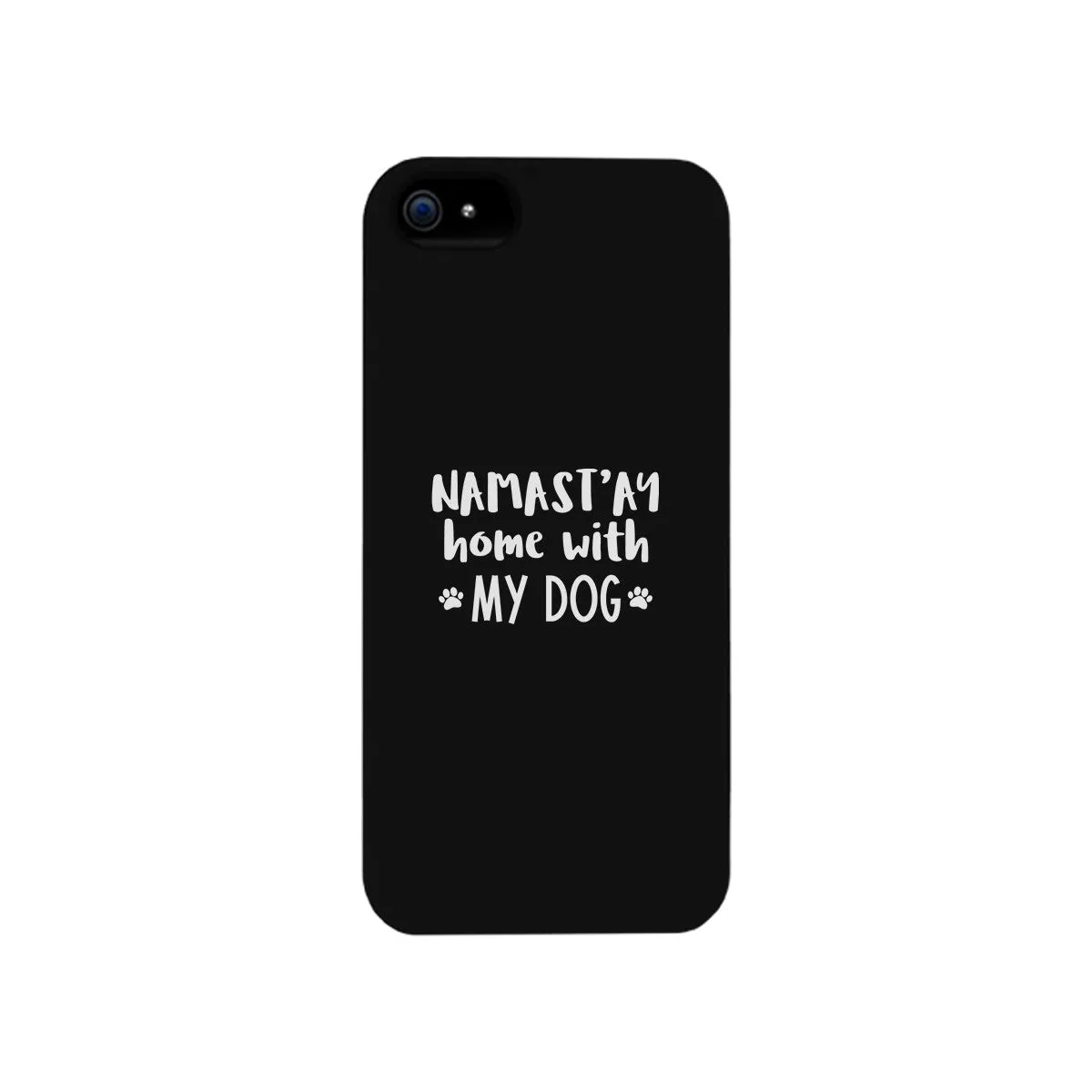 Namastay Home White Cute Phone Case Mothers Day Gift For Dog Mom