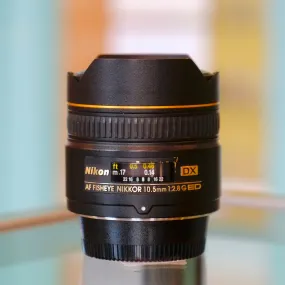Nikon AF Fisheye 10.5mm f2.8G ED DX Nikkor