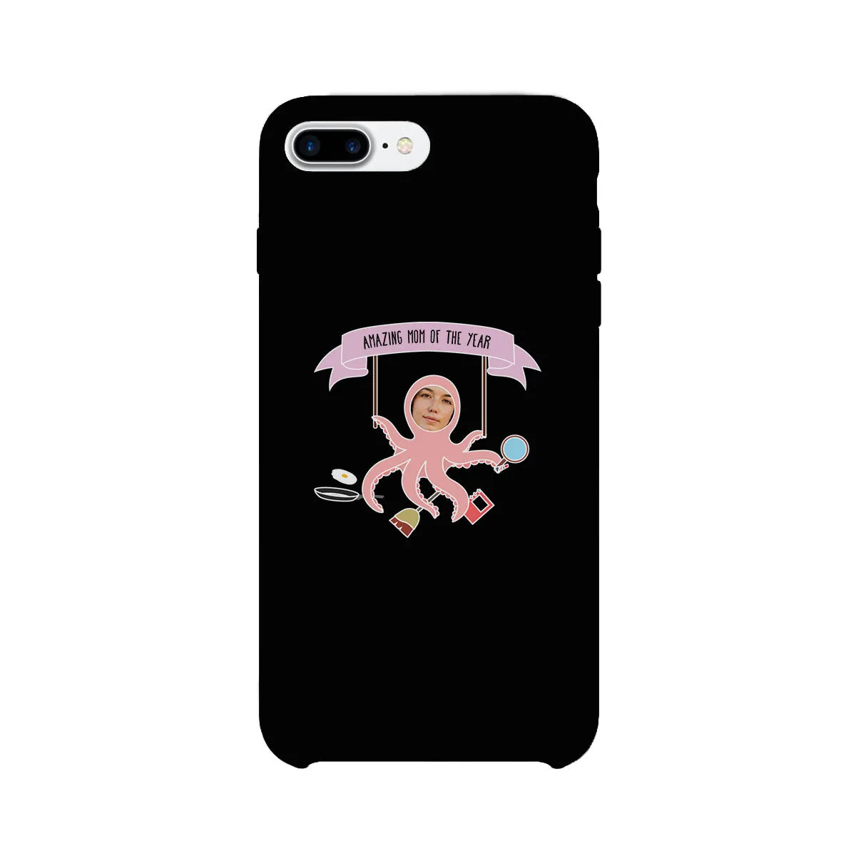 Octopus Mom Personalized Phone Cover For Mothers Day Gifts
