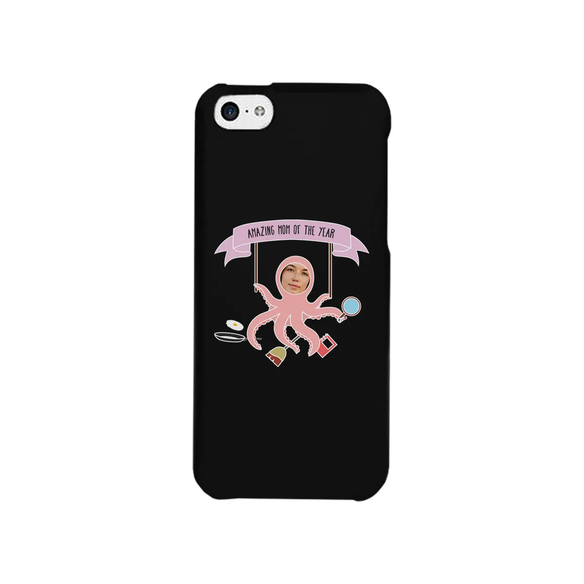 Octopus Mom Personalized Phone Cover For Mothers Day Gifts