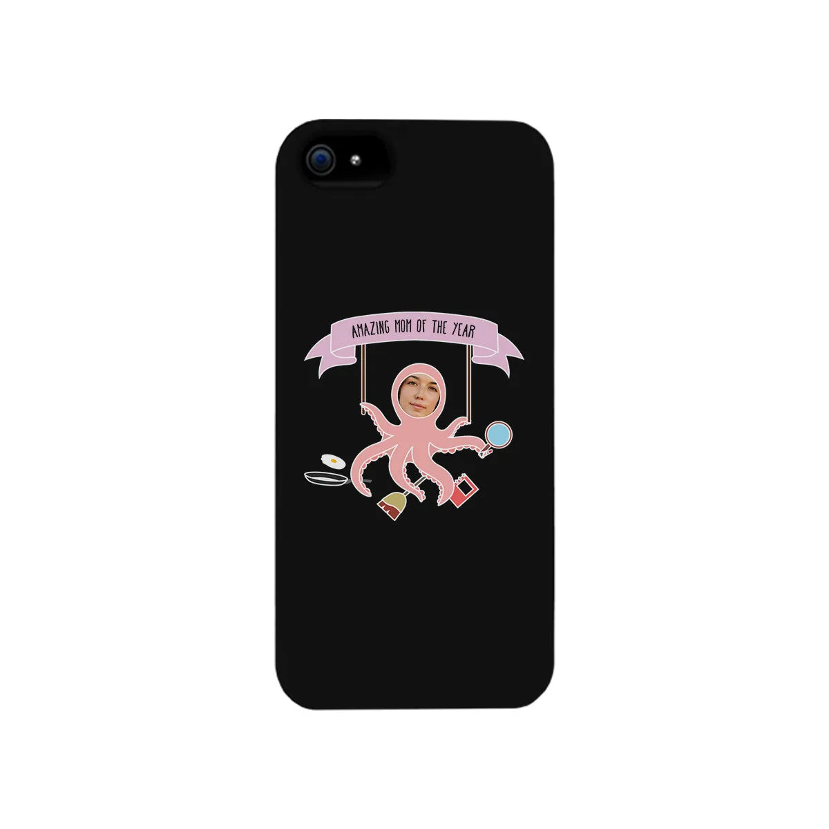Octopus Mom Personalized Phone Cover For Mothers Day Gifts