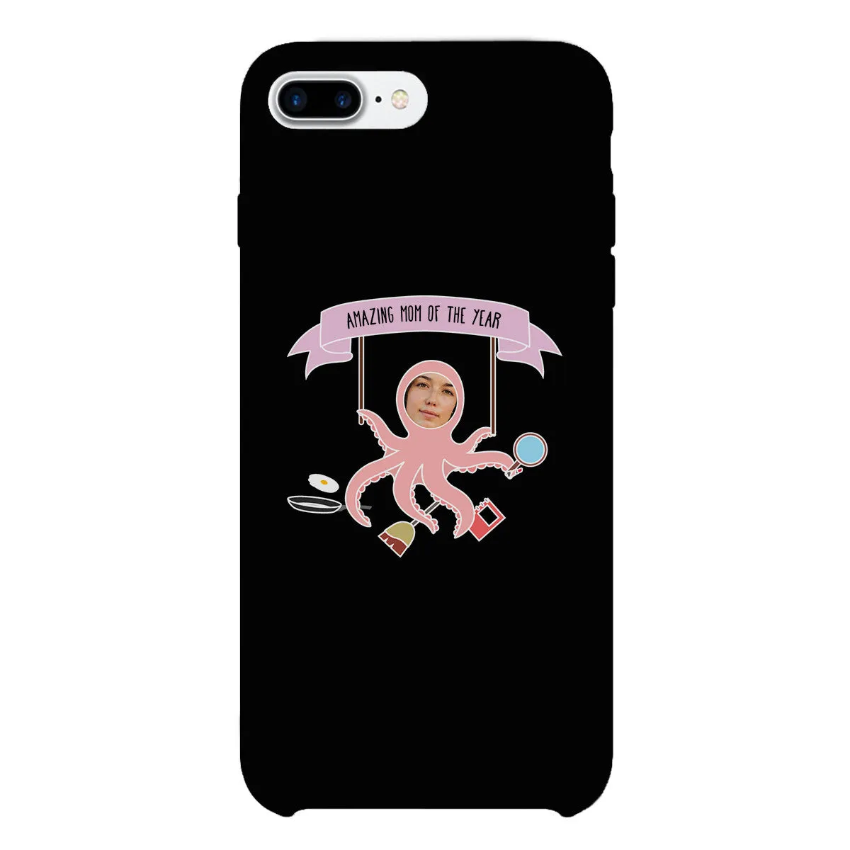 Octopus Mom Personalized Phone Cover For Mothers Day Gifts