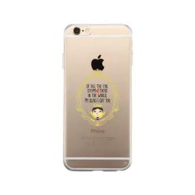 Of All The Evil Stepmothers Clear Phone Case Gifts For Stepmoms