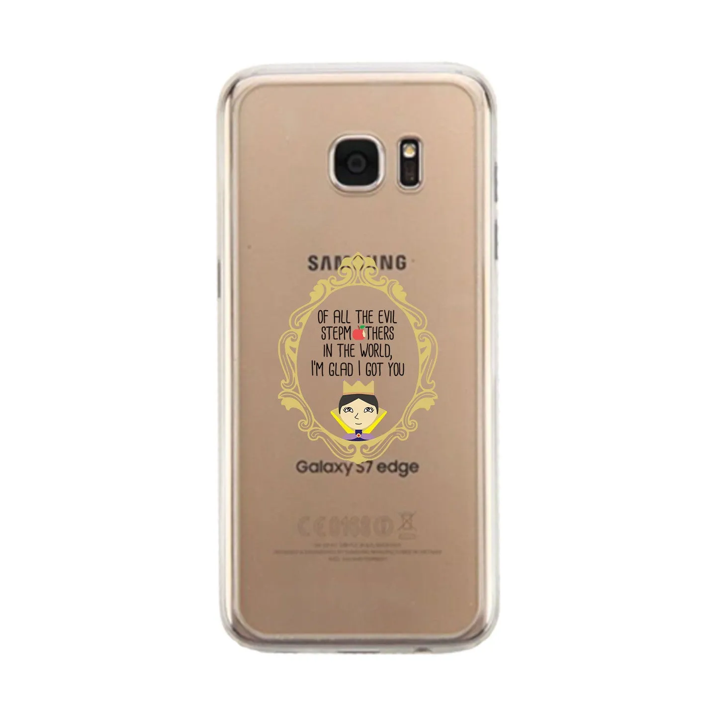 Of All The Evil Stepmothers Clear Phone Case Gifts For Stepmoms