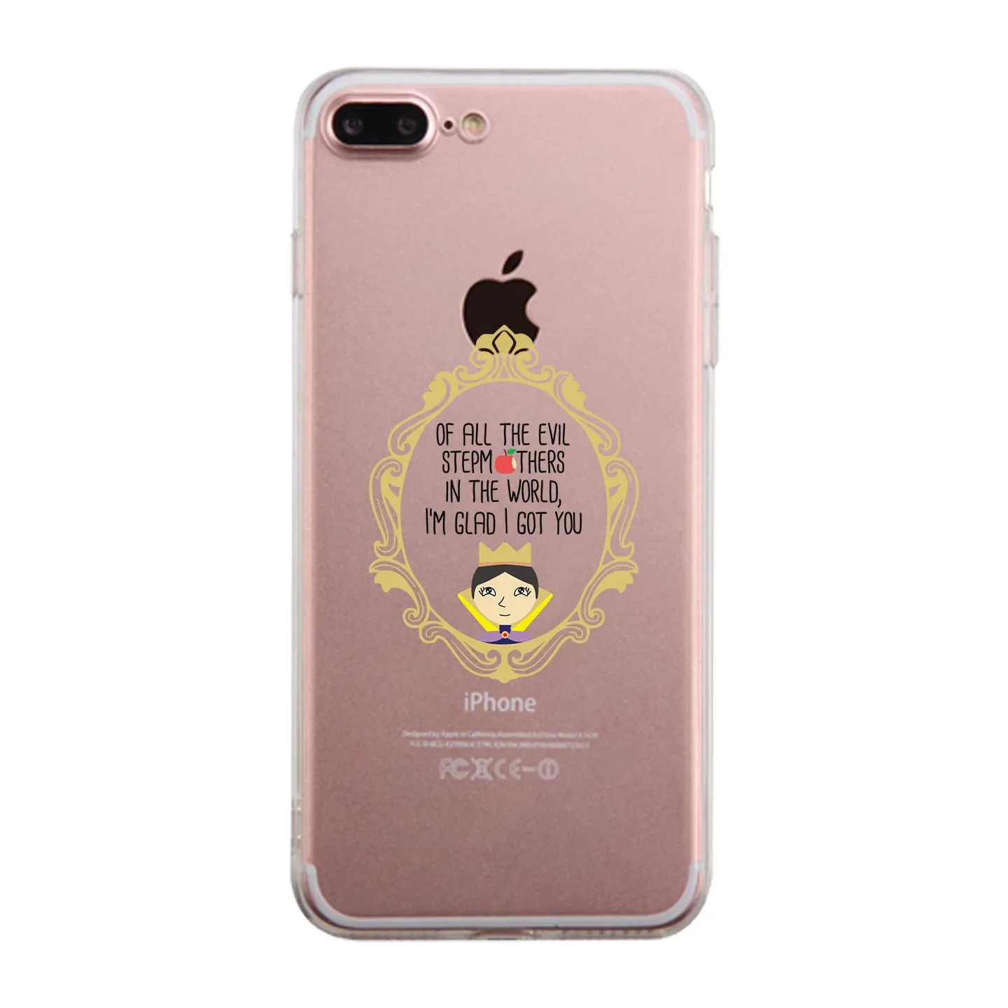 Of All The Evil Stepmothers Clear Phone Case Gifts For Stepmoms