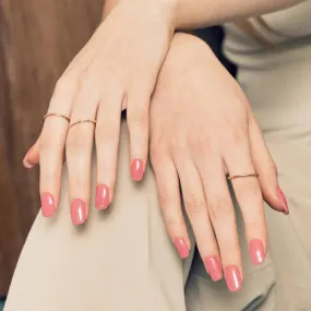 ohora Semi Cured Gel Nail Strips N Cream Glow