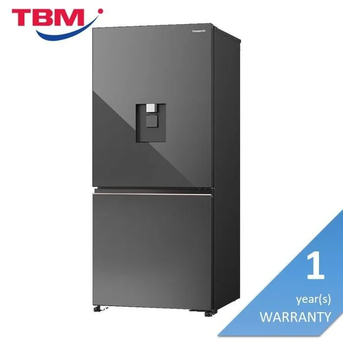 Panasonic NR-BW530XMMM Fridge 2 Doors G500L Prime  Dark Mirror Prime Freeze & Prime Fresh Nanoex