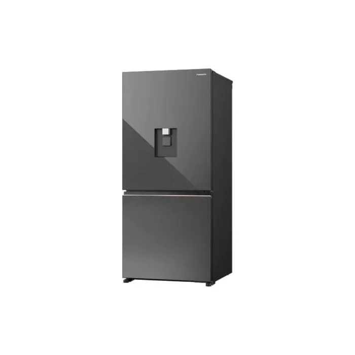 Panasonic NR-BW530XMMM Fridge 2 Doors G500L Prime  Dark Mirror Prime Freeze & Prime Fresh Nanoex