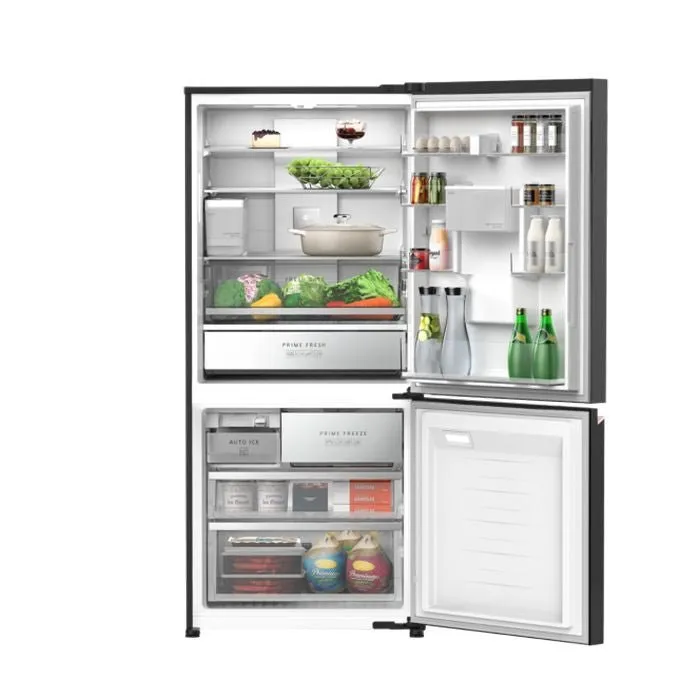 Panasonic NR-BW530XMMM Fridge 2 Doors G500L Prime  Dark Mirror Prime Freeze & Prime Fresh Nanoex