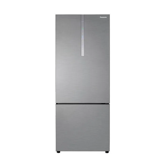 Panasonic NR-BX471CPSM Fridge 2 Doors G465L Econavi Inverter Glossy Silver Steel