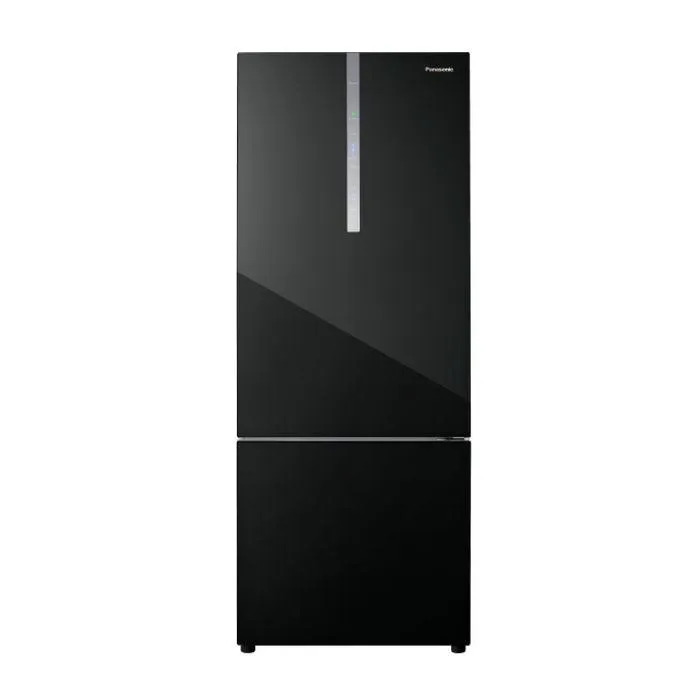 Panasonic NR-BX471WGKM Fridge 2 Doors G465L Econavi Inverter Glass Black