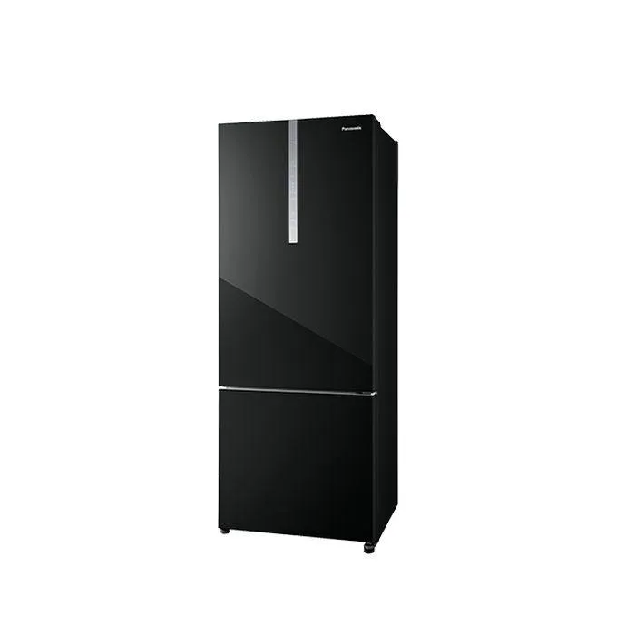 Panasonic NR-BX471WGKM Fridge 2 Doors G465L Econavi Inverter Glass Black