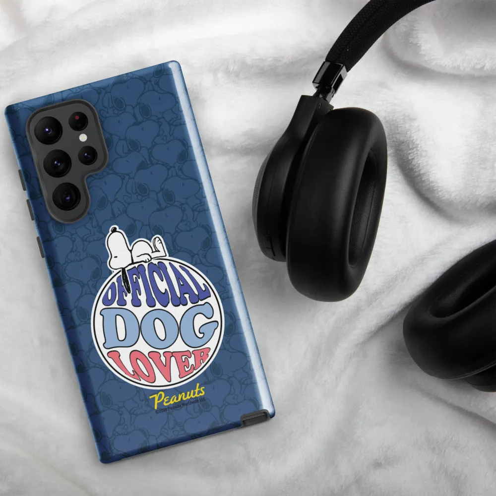 Peanuts Official Dog Lover Tough Case For Samsung