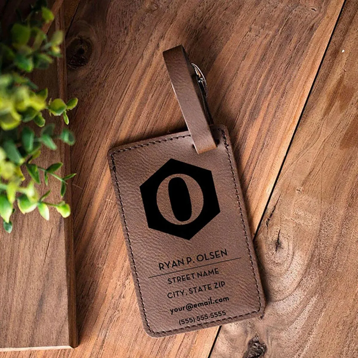 Personalized Luggage Tags - Classic Designs