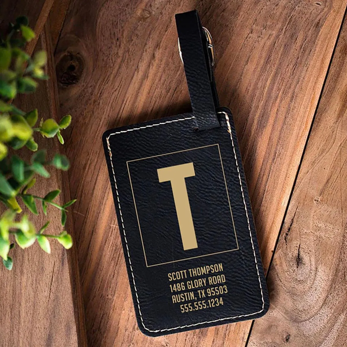Personalized Luggage Tags - Classic Designs