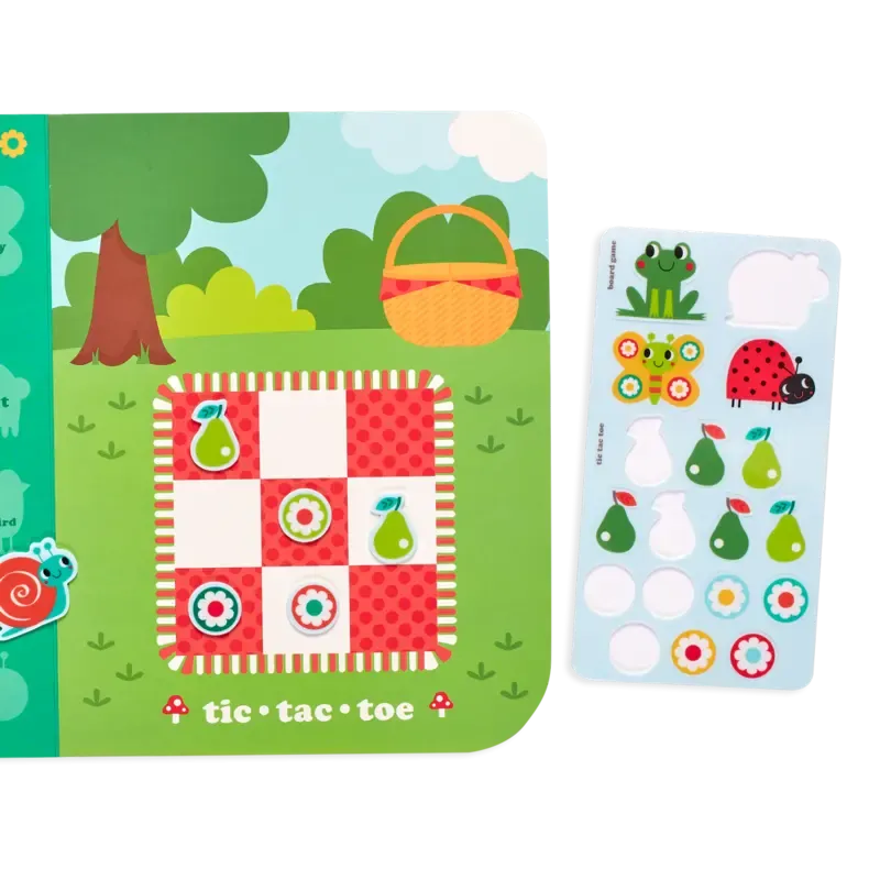 play again! mini on-the-go activity kit - sunshine garden