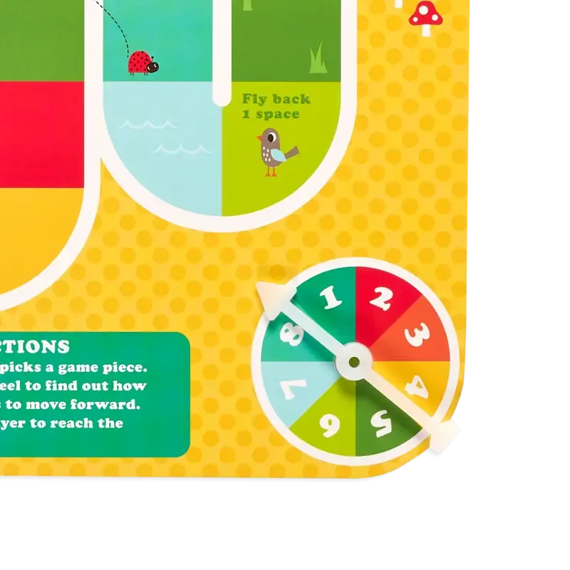 play again! mini on-the-go activity kit - sunshine garden