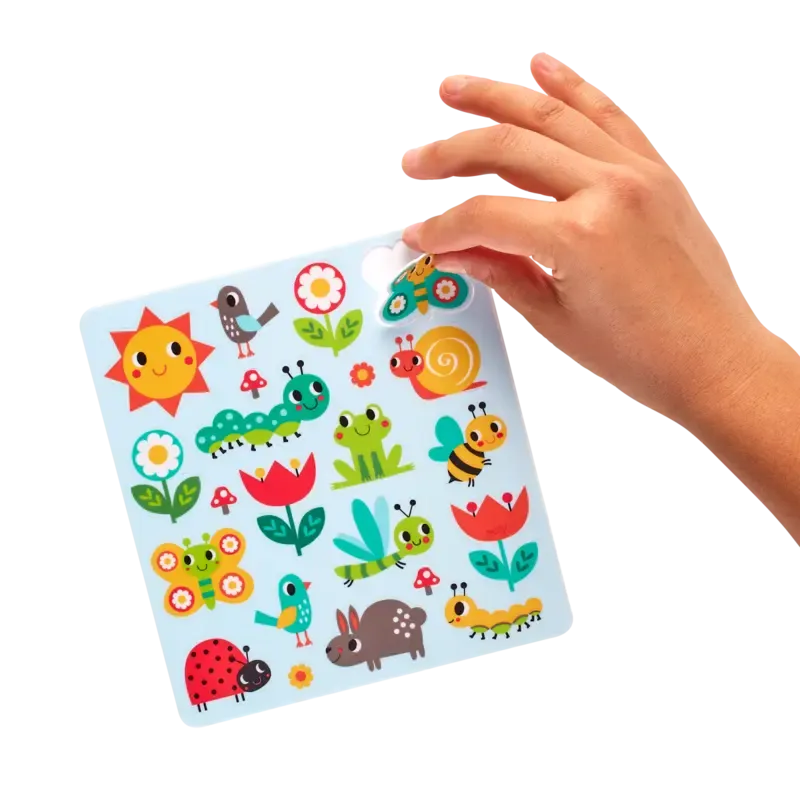 play again! mini on-the-go activity kit - sunshine garden