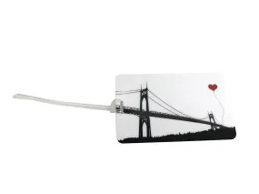 Portland Oregon St. John's Bridge luggage tag