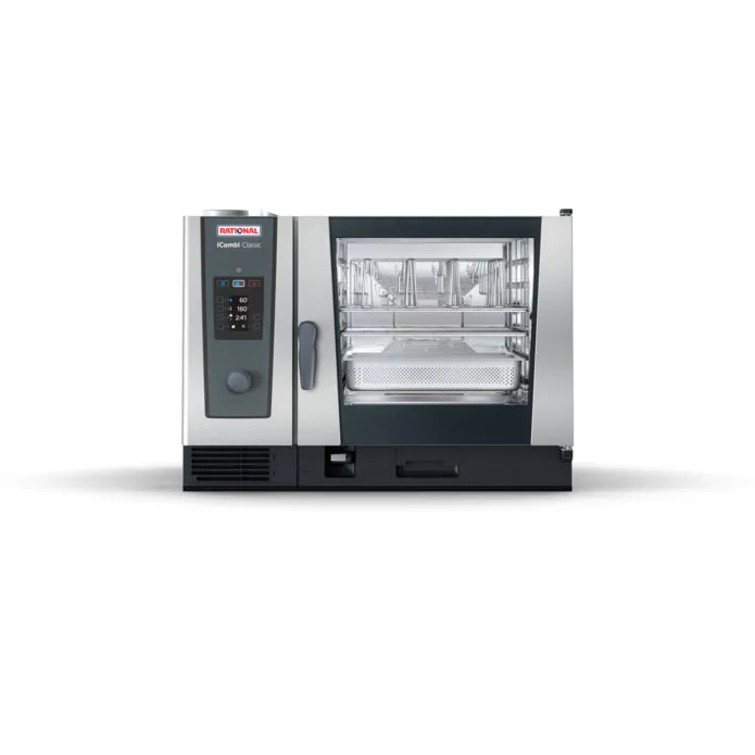 Rational iCombi Pro Classic Single Full Size 6 Pan Electric Combi Oven 208/240V, 3 Phase (CC2ERRA.0000255)
