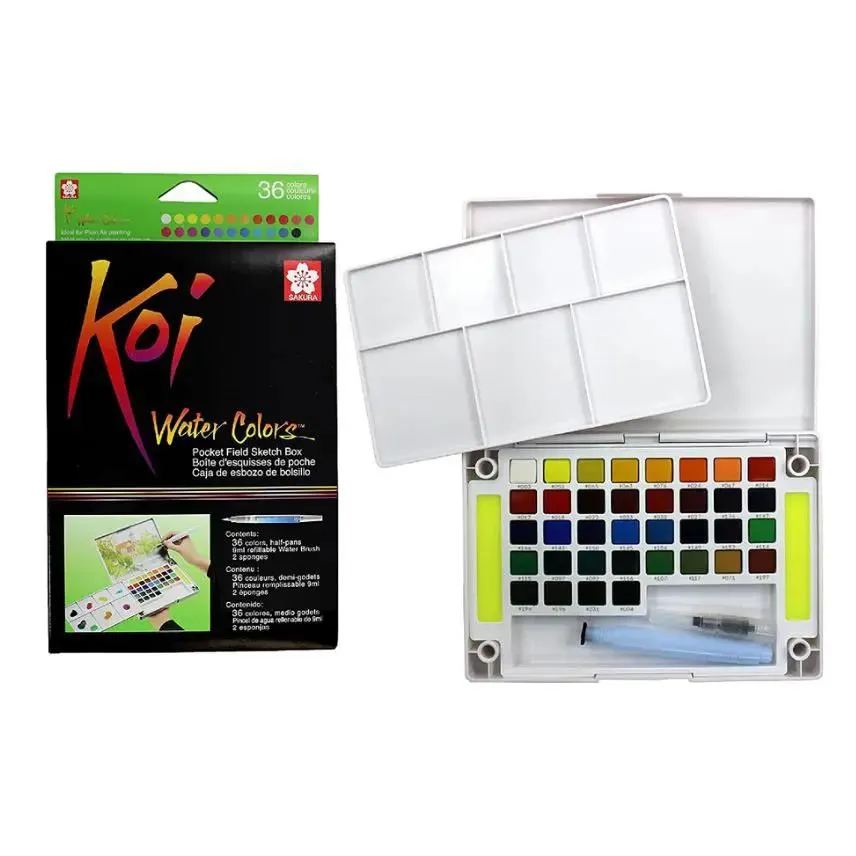 Sakura Koi Watercolour Travel Sets
