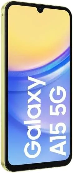Samsung Galaxy A15 5G 128GB 6GB RAM, Dual Sim, Yellow, Unlocked Smartphone