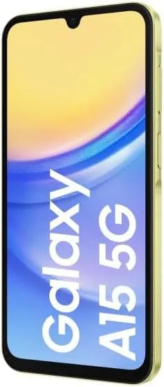 Samsung Galaxy A15 5G 128GB 6GB RAM, Dual Sim, Yellow, Unlocked Smartphone