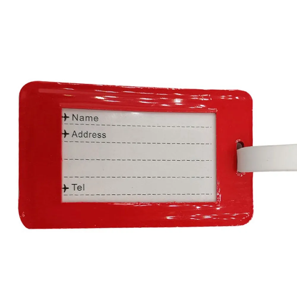 Scuba luggage tags silicone