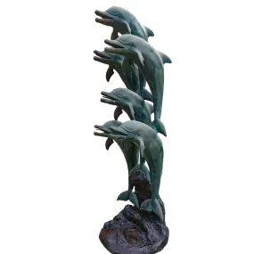 Six Jumping Dolphins