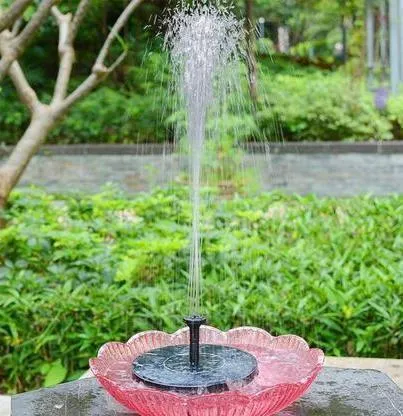 Solar Powered Fountain Pump