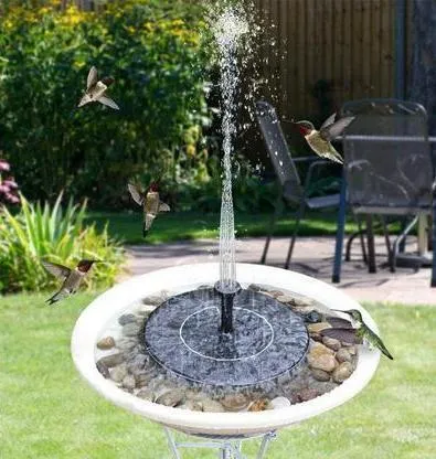 Solar Powered Fountain Pump