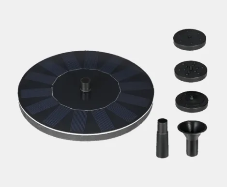 Solar Powered Fountain Pump