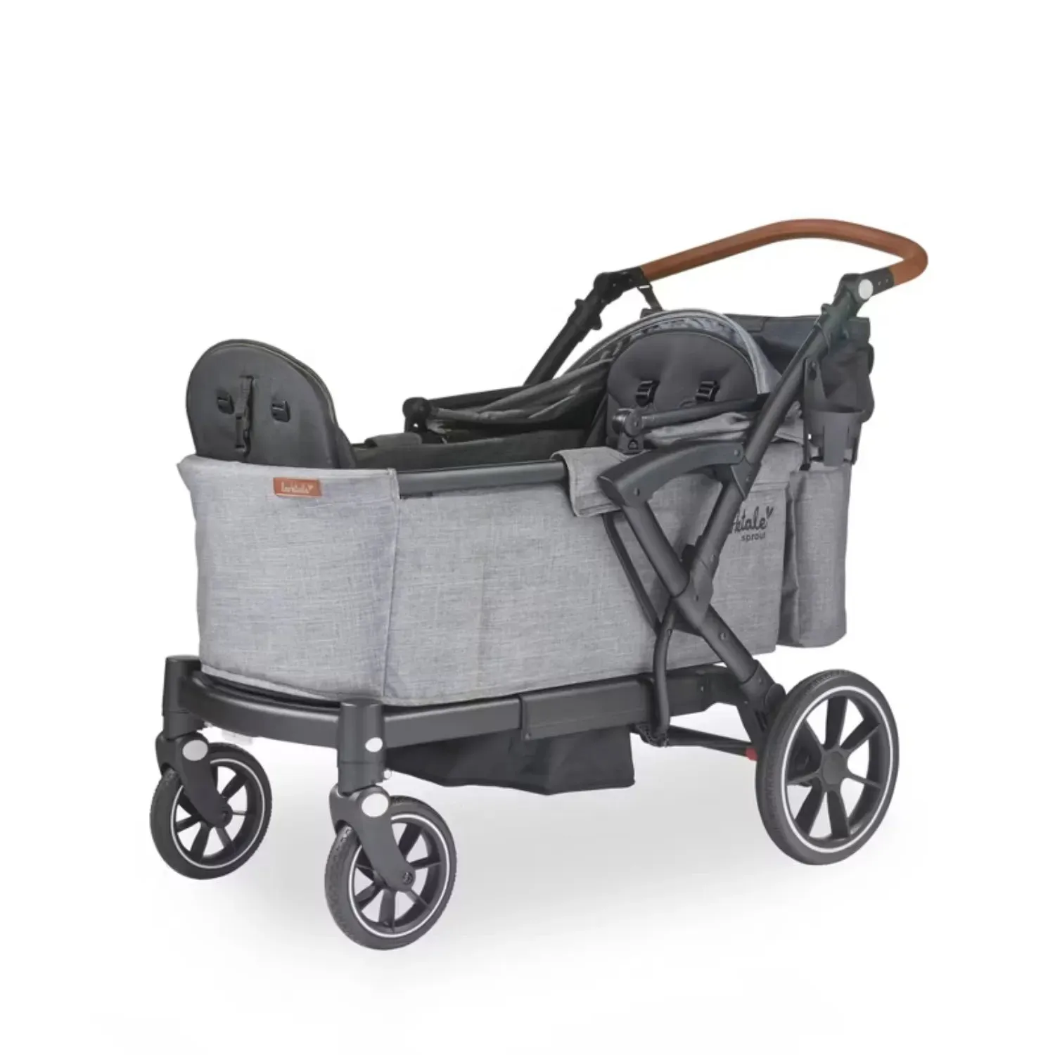 Sprout Single-to-Double Stroller/Wagon - Nightcliff Stone